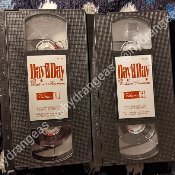 Richard Simmons Day by Day VHS Volume 1 & 2 Plus Stretchin to the Classi… - Picture 6 of 6